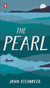 The Pearl by John Steinbeck book cover